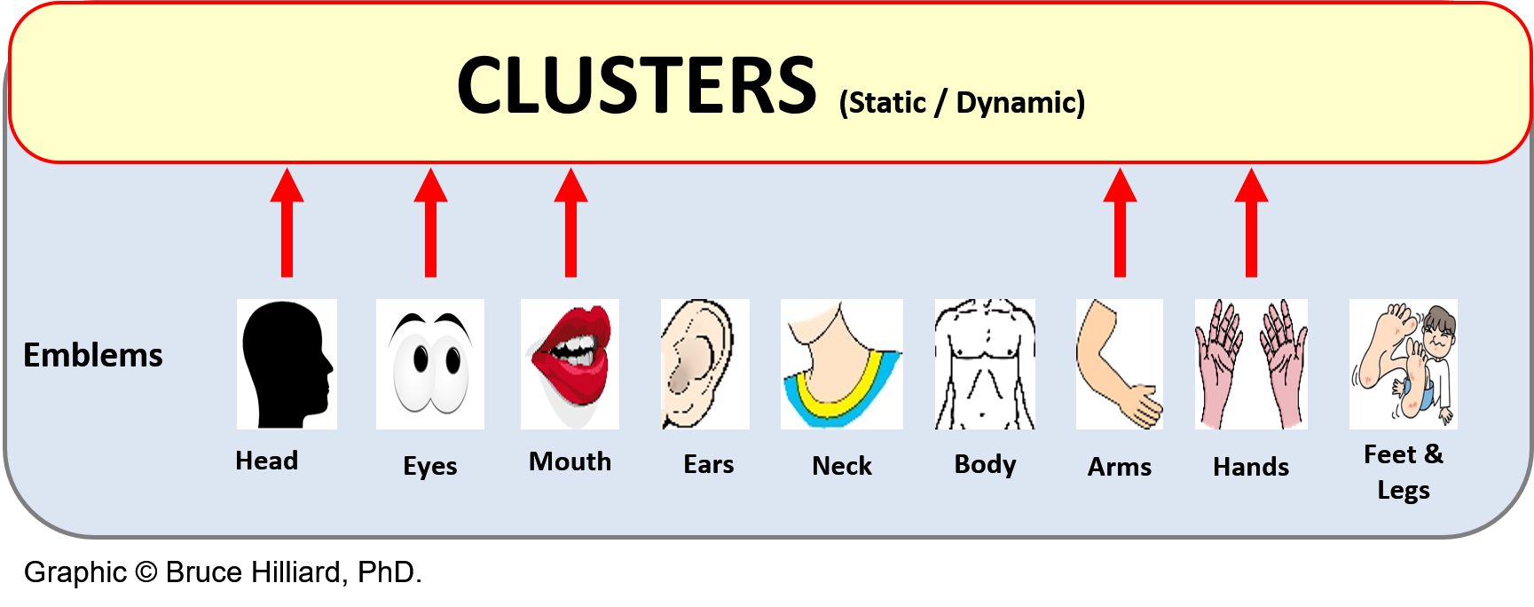 Bruce Cluster-Emblems
